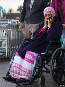 Aminatou in Lanzarote.