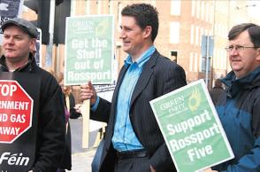 Eamon Ryan on S2S protest