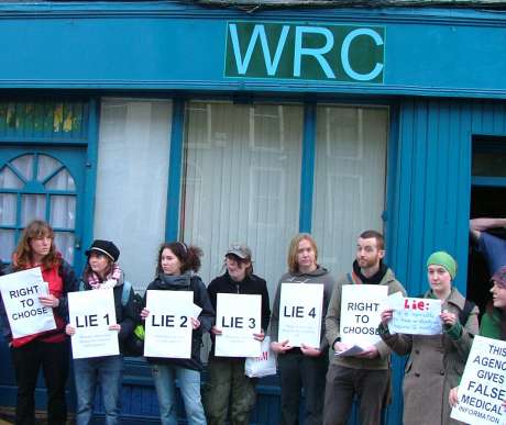 The "Women's Resource Centre" on Dorset St.