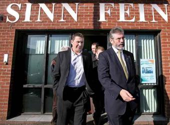 Otegi of Batasuna & Adams of Sinn Fein 2 years ago.