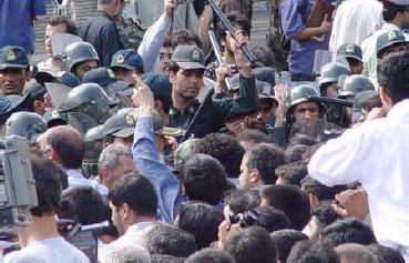 Iranian Military Attack Workers.