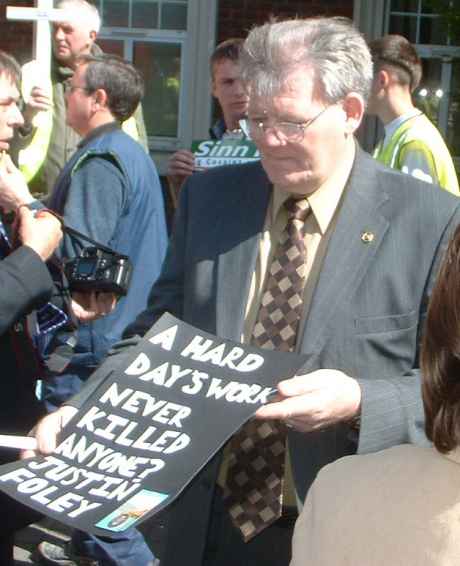 A hard days work never killed anyone? Justin Foley