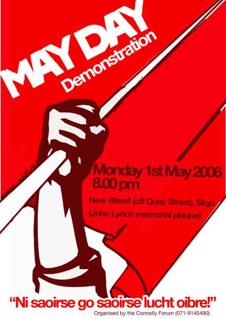 May Day Demonstration Sligo