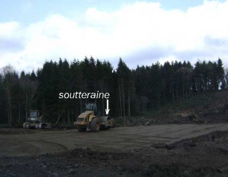 souteraine Lismullen woods, outside roadtake ?