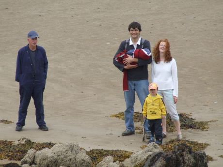  and Ray Corduff welcome Orla and her family to beautiful N.W. Mayo.