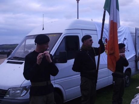 North Antrim RFB play 'The Lonely Banastrand'