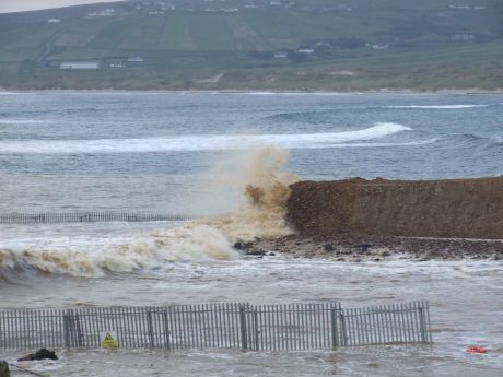 Shell Pollution:  Soil deliberately left to be swept into the sea