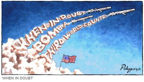 When in Doubt, Bomb a Small Country