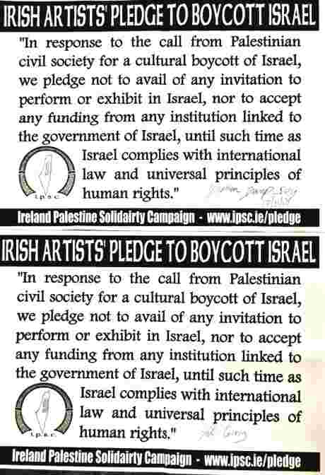 The signatures of Damien Dempsey and Neil� Conroy