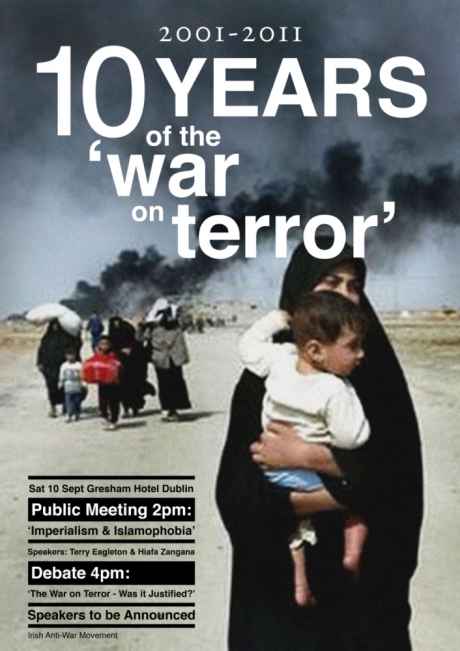 Irish Anti-War Movement Poster