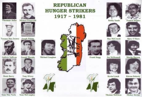 Those that have fasted to death for Ireland.