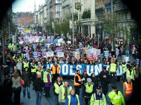 Backing up O'Connell Street