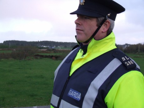 Garda SL286 John Sweeney who Pat O'Donnell accused of being involved in the breaking 3 of his ribs