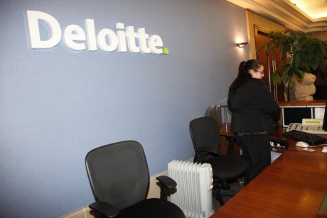 Reception staff removed anything that wasn't nailed down, Waterford crystal workers reminded them  that they were not the thieves.