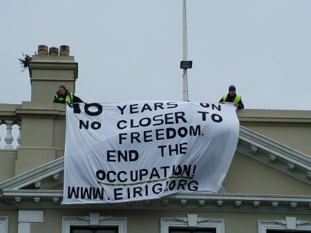 Click on image to see full-sized version 90 YEARS ON - NO CLOSER TO FREEDOM - END THE OCCUPATION