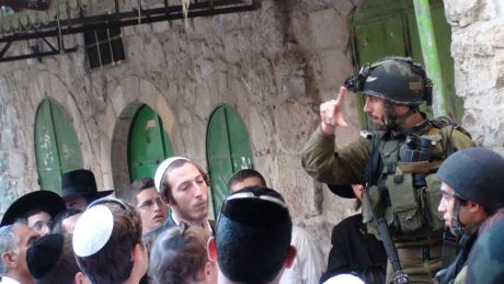 Riot act being read to the spitter and his ilk