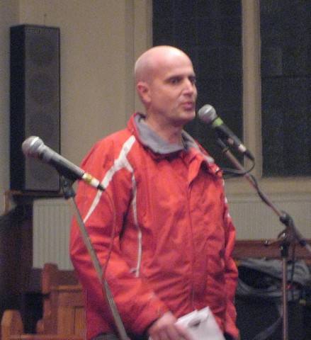 Stephen Hancock, poet F1 11 Poughshares Prisoner, Engand '91