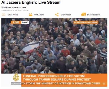 Egypt: Government plans to shut down al-Jazeera's operations in Egypt.