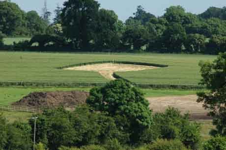 Clearance for further digging