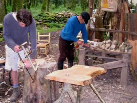 Greenwood Furniture with Stuart McIntyre (right)