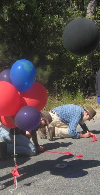 We Wrote Messages to Minister Faulkner - sent by balloon