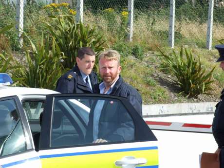 Niall with Garda Hugh Egan MY101