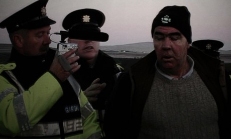 A clip from the film, Pat 'The Chief' O'Donnell being arrested at sea.  � Risteard � Domhnaill   