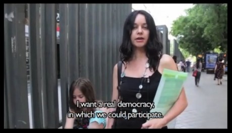 Cristina Lpez: I want a REAL democracy, in which we could participate.