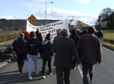 Marching in to the prison gateway - 5