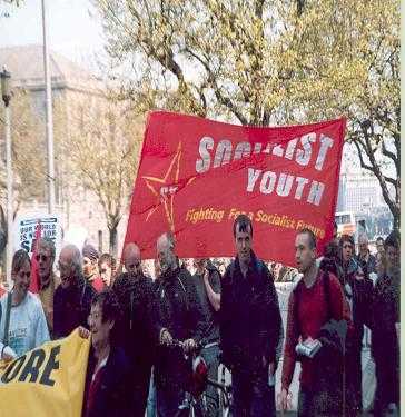 The Youth wing of the SP once again following in the footsteps of connoly and Larkin...