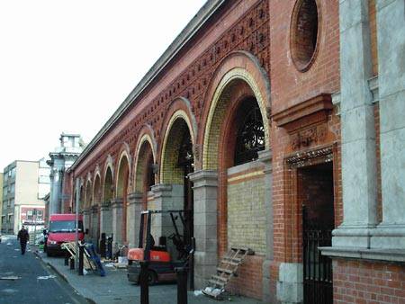 The Fruit and Vegetable Market building.