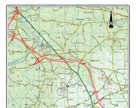 Location of new site in Lismullen