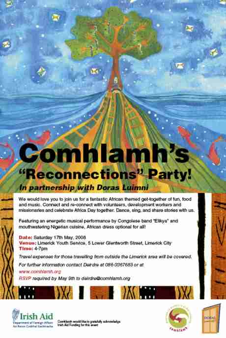 "Comhlamh's Reconnections Party
