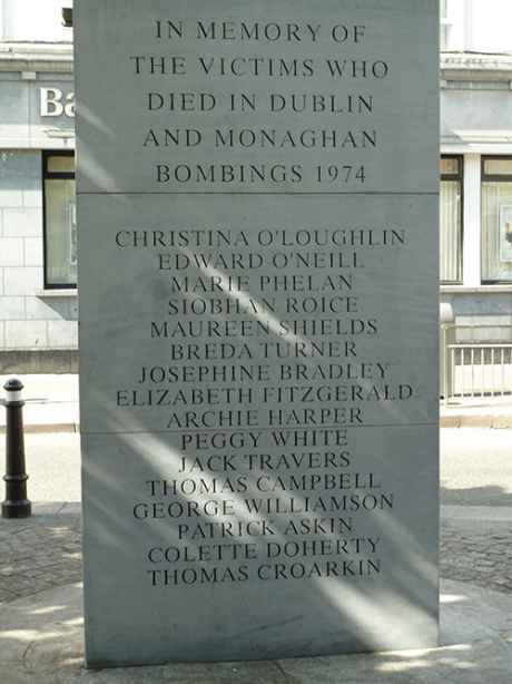 Talbot street memorial side 1