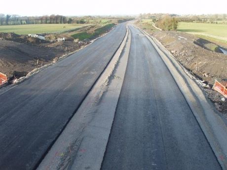 View from bridge at Barronstown to Rath Lugh