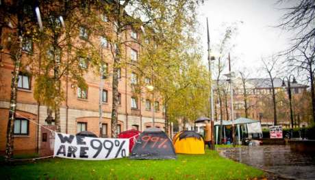 #OccupyBelfast: Tent city @ Cathedral quarter