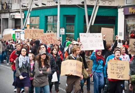 #OccupyCork: @1000 take to the streets of the PEOPLES REPUBLIC