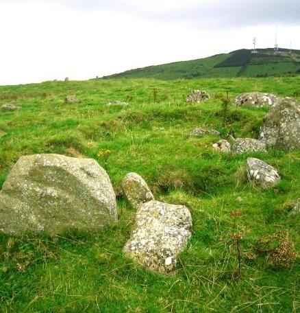 Click on image to see full-sized version Ruined Passage Tomb, Banagher