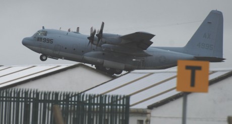 Warplane take off Shannon 27Sept09