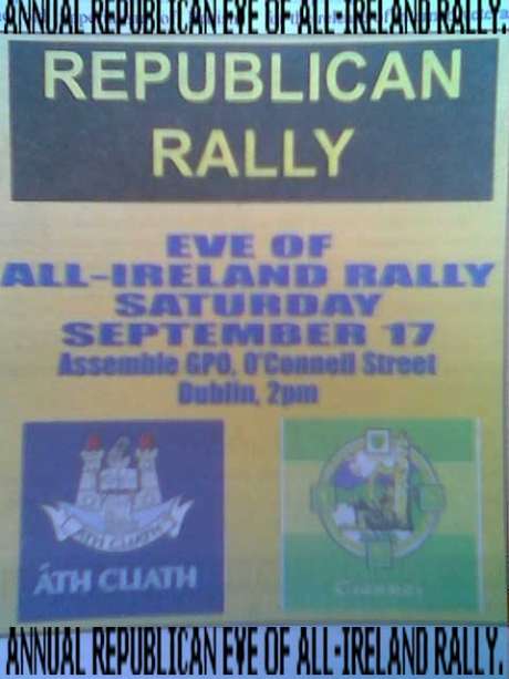 Republican Rally , Dublin - Sat 17th September 2011.