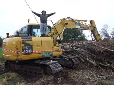 ESB diggers being monitored, no work again this week.